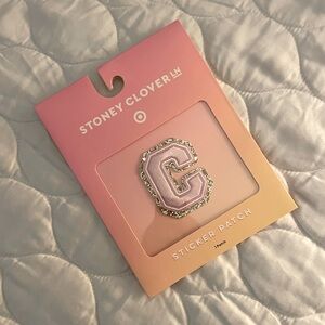 Stoney Clover Lane X Target “C” Sticker Patch, NWT